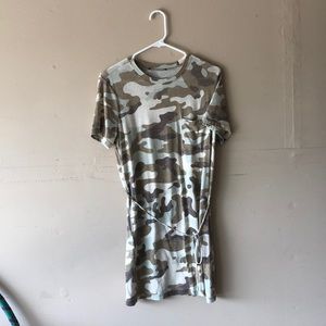 camo dress
